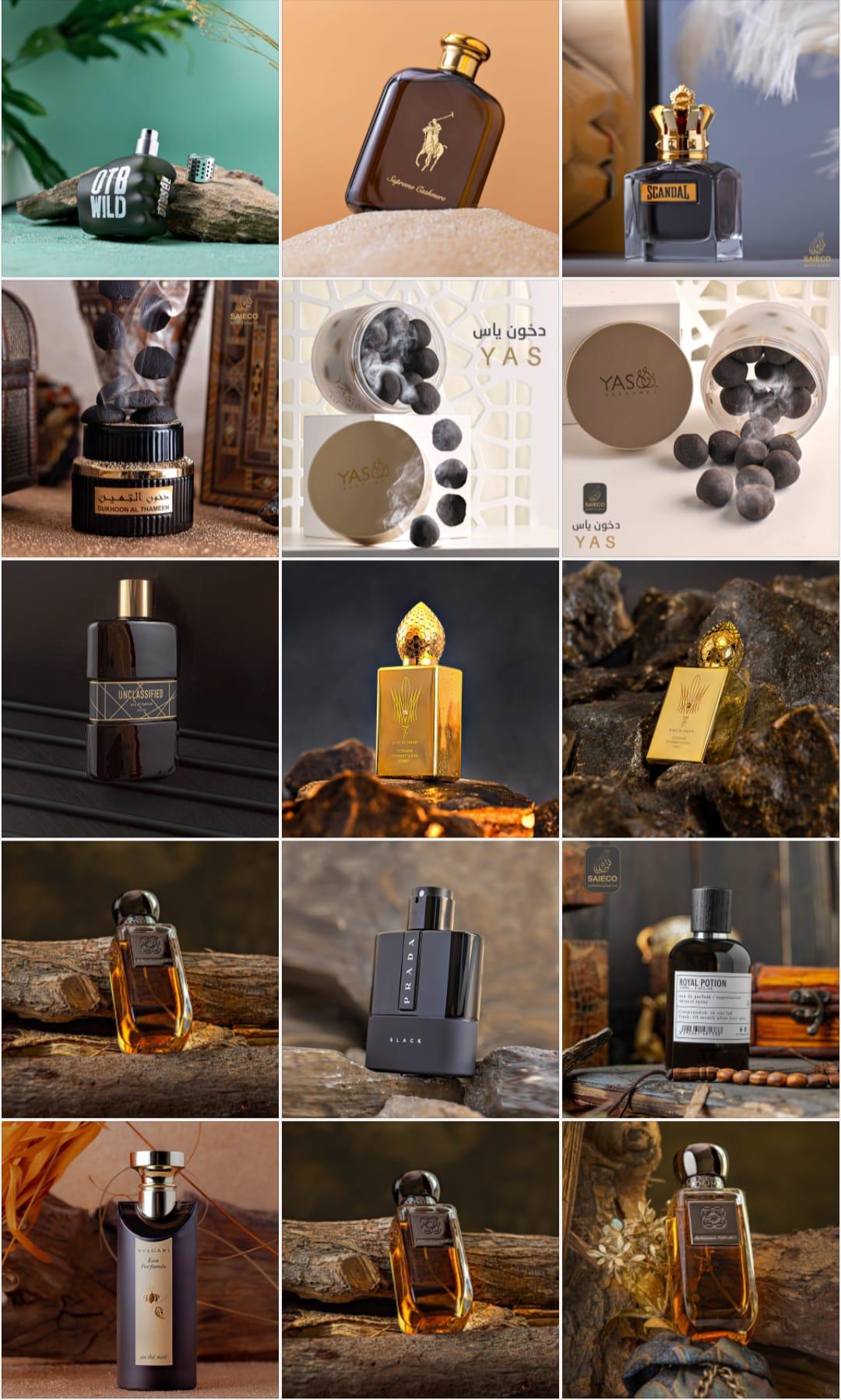 saieco perfume Professional Photography